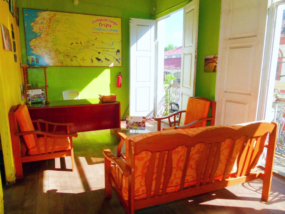A&T Amazon Backpacker'S Bed and Breakfast Iquitos Exteriör bild