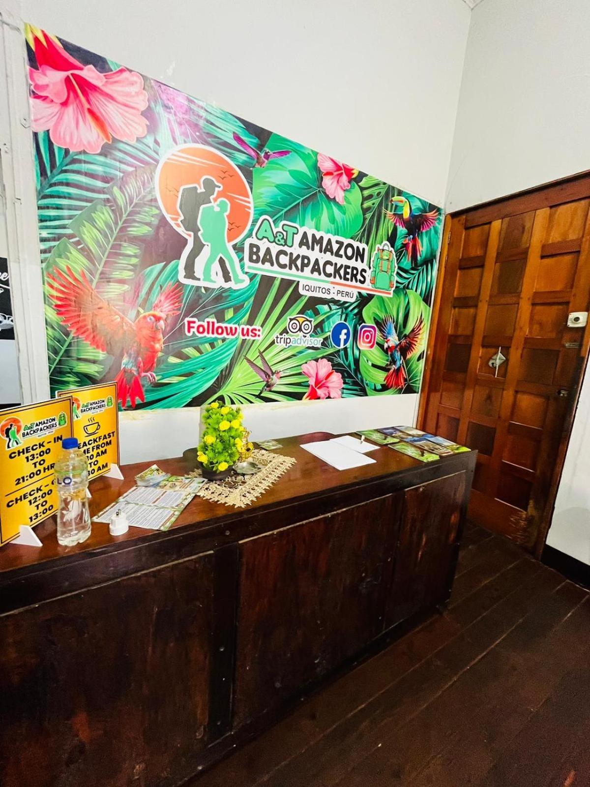 A&T Amazon Backpacker'S Bed and Breakfast Iquitos Exteriör bild