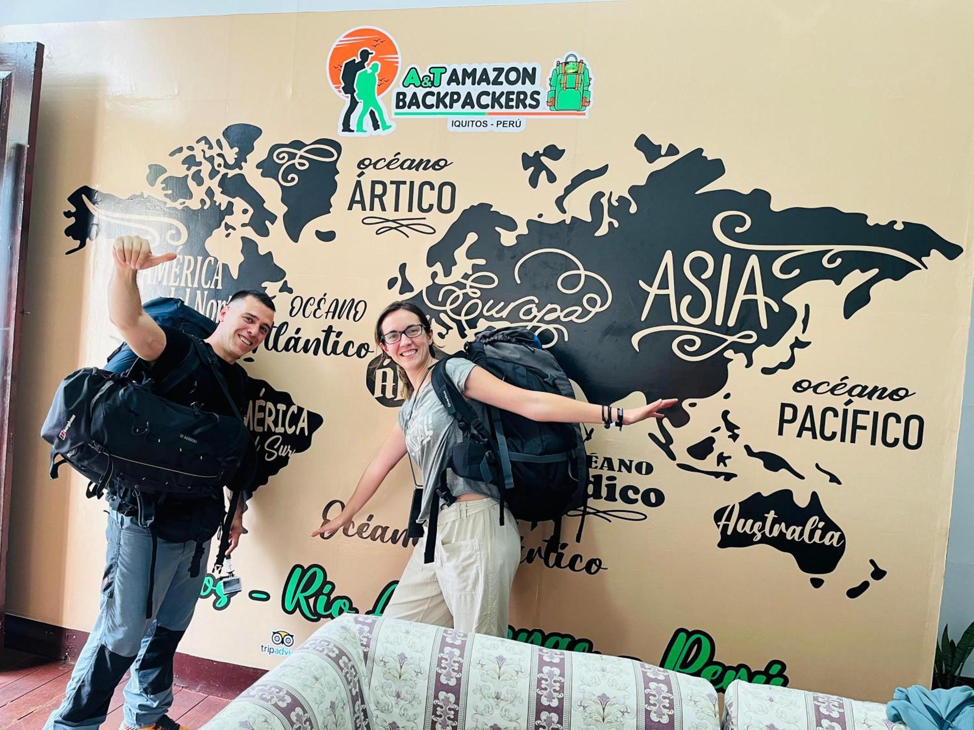 A&T Amazon Backpacker'S Bed and Breakfast Iquitos Exteriör bild