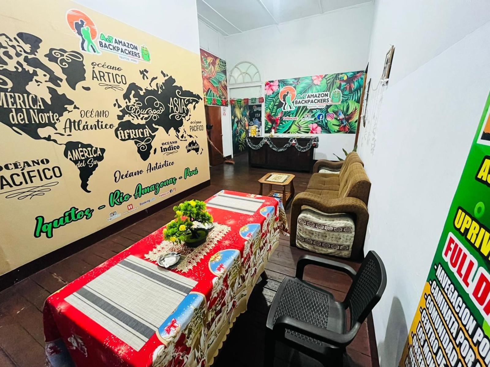 A&T Amazon Backpacker'S Bed and Breakfast Iquitos Exteriör bild